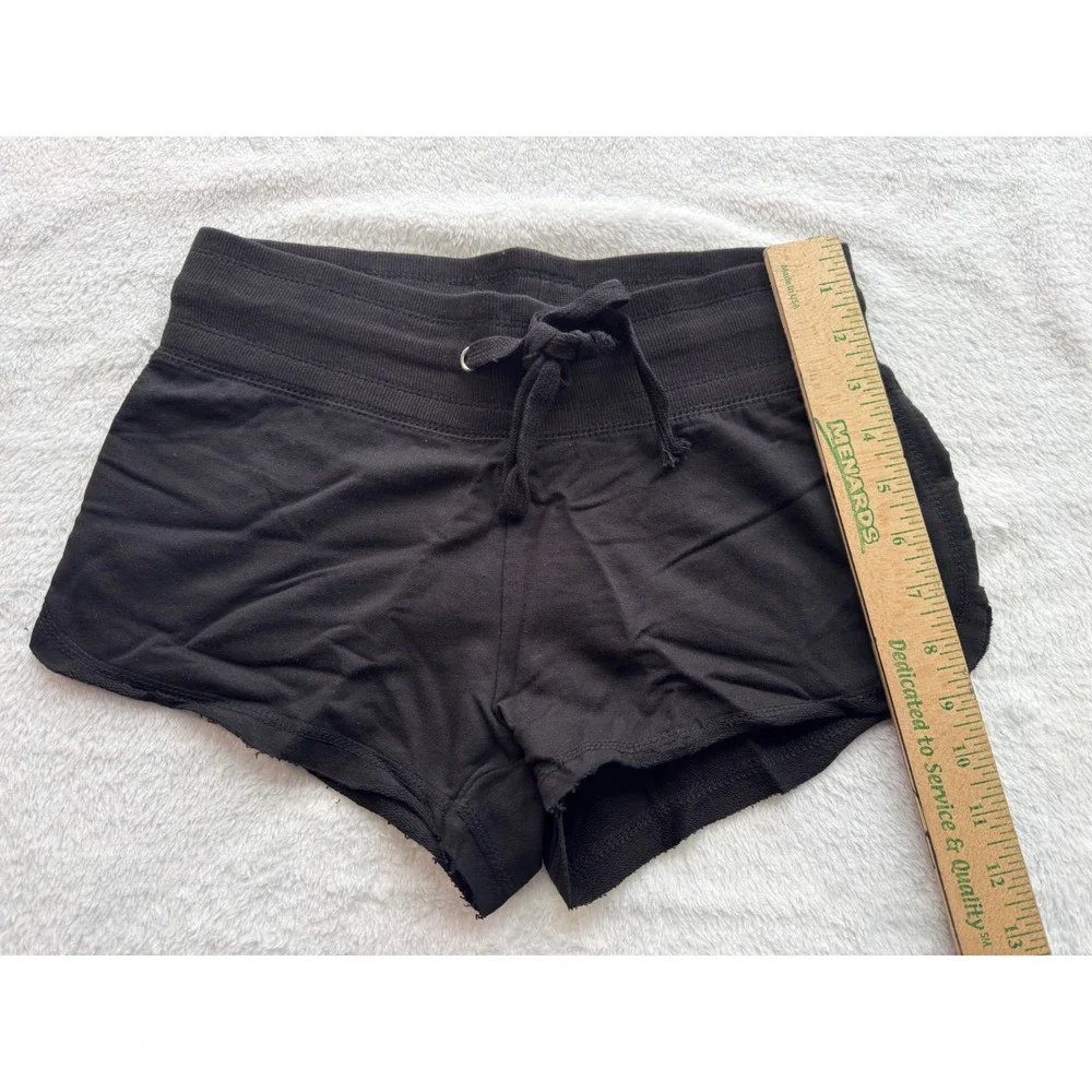Ever Hottie Apparel Kids Small Black Cotton Drawstring Dolphin Shorts‎ 61962